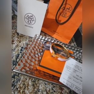 Hermes Pink Bracelet Clic H bracelet pink